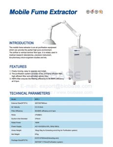 Marca Biobase. Modelo MFE-I.